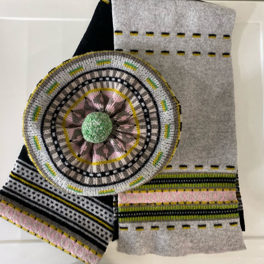Hat and scarf set